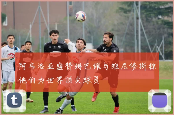 阿韦洛亚盛赞姆巴佩与维尼修斯称他们为世界顶尖球员